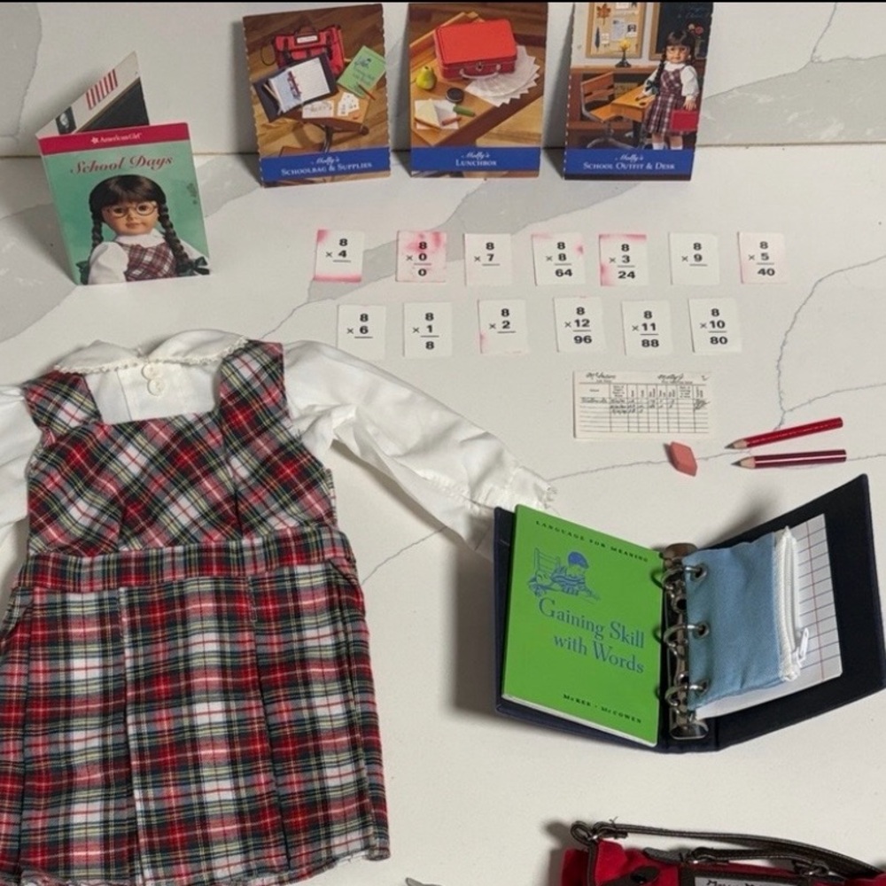 American Girl Molly School Days outfit